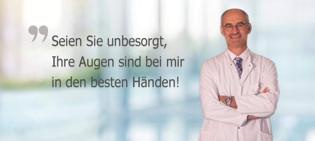 Bei Prof. Kohlhaas sind Ihre Augen in den besten Händen